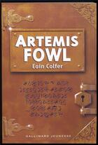 Couverture du livre « Artemis Fowl Tome 1 » de Eoin Colfer aux éditions Gallimard-jeunesse