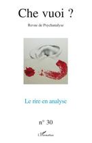 Couverture du livre « Le rire en analyse » de  aux éditions Editions L'harmattan