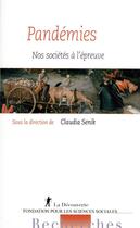 Couverture du livre « Pandémies » de Claudia Senik aux éditions La Decouverte