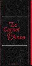 Couverture du livre « Le carnet d'anna » de Pomiane Edouard aux éditions Calmann-levy