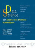 Couverture du livre « Data science par analyse des données symboliques » de Carole Toque et Filipe Afonso et Edwin Diday aux éditions Technip