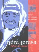 Couverture du livre « Mere teresa en bd » de Xavier Lecoeur aux éditions Bayard Jeunesse