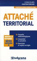 Couverture du livre « Attaché territorial catégorie A » de Caroline Binet aux éditions Studyrama