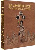 Couverture du livre « La malédiction des sept boules vertes : Intégrale Tomes 1 à 3 » de Laurent Parcelier aux éditions Paquet