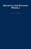 Couverture du livre « Discrete-time Dynamic Models » de Pearson Ronald K aux éditions Oxford University Press Usa