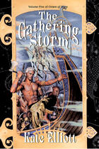 Couverture du livre « The Gathering Storm » de Kate Elliott aux éditions Penguin Group Us