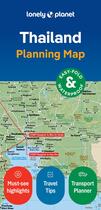 Couverture du livre « Thailand Planning Map 2ed -anglais- » de Lonely Planet aux éditions Lonely Planet France