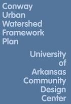 Couverture du livre « Conway urban watershed framework plan » de Uacdc aux éditions Acc Art Books