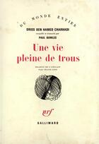 Couverture du livre « Une Vie Pleine De Trous » de Driss Ben Charhadi aux éditions Gallimard