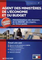 Couverture du livre « Agent des ministères de l'économie et du budget ; catégorie C » de Thierry Marquetty aux éditions Foucher