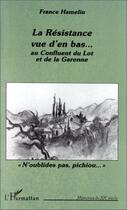 Couverture du livre « Le résistance vue d'en bas... au confluent du Lot et de la Garonne » de Fabrice Hamelin aux éditions Editions L'harmattan