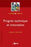 Couverture du livre « Innovation et progrès » de Alain Reynier aux éditions Breal