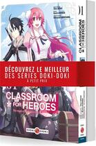 Couverture du livre « Classroom for heroes ; t.1 et t.2 » de Shin Araki et Haruyuki Morisawa et Koara Kishida aux éditions Bamboo