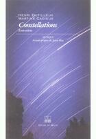 Couverture du livre « Constellations entretiens » de Dutilleux/Cadieu aux éditions Michel De Maule