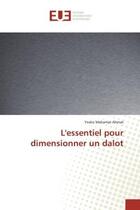 Couverture du livre « L'essentiel pour dimensionner un dalot » de Yosko Mahamat Ahmat aux éditions Editions Universitaires Europeennes