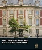 Couverture du livre « Masterworks from the neue galerie new york » de Price Renee aux éditions Prestel