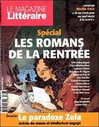 Couverture du livre « Le magazine litteraire n 559 les romans de la rentree » de  aux éditions Le Magazine Litteraire