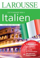 Couverture du livre « Dictionnaire mini + italien » de  aux éditions Larousse