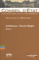 Couverture du livre « Conférences 