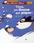 Couverture du livre « Moi, Thérèse Miaou ; tiens, un flocon qui pique ! » de Frederic Pillot et Gerard Moncomble aux éditions Hatier