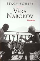 Couverture du livre « Vera nabokov » de Schiff-S aux éditions Grasset