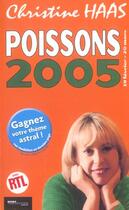 Couverture du livre « Poissons 2005 » de Christine Haas aux éditions Hors Collection