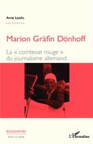 Couverture du livre « Marion Gräifin Dönhoff ; la 