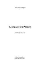 Couverture du livre « L'impasse du paradis » de Josyane Tempier aux éditions Editions Le Manuscrit