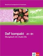 Couverture du livre « Daf kompakt a1-b1 - cahier d'exercices + 2cd » de  aux éditions La Maison Des Langues