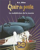 Couverture du livre « Chair de poule Tome 1 : la malédiction de la momie » de R. L. Stine aux éditions Bayard Jeunesse