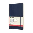 Couverture du livre « Agenda 2020 journalier grand format bleu saphir souple » de Moleskine aux éditions Moleskine