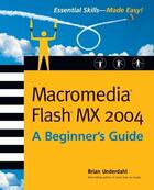 Couverture du livre « Macromedia flash mx » de Underdahl Brian aux éditions Mcgraw-hill Education