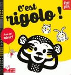 Couverture du livre « C'est rigolo ! - livre avec miroir » de Mojca Dolinar aux éditions Deux Coqs D'or