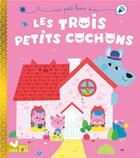 Couverture du livre « Les trois petits cochons » de Clementine Derodit et Aurelie Desfour aux éditions Deux Coqs D'or