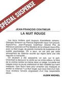 Couverture du livre « La Nuit rouge » de Jean-Francois Coatmeur aux éditions Albin Michel