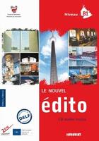 Couverture du livre « Le nouvel édito ; niveau B1 ; livre + CD ; bahrein » de Didier aux éditions Didier