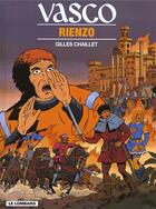 Couverture du livre « Vasco T.18 ; Rienzo » de Gilles Chaillet aux éditions Lombard