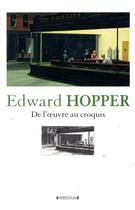 Couverture du livre « Edward Hopper : de l'oeuvre au croquis » de Deborah Lyons aux éditions Heredium