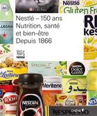 Couverture du livre « Nestlé ; 150 ans, nutrition, santé et bien-être (1866-2016) » de  aux éditions Chene
