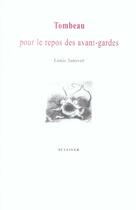 Couverture du livre « Tombeau pour le repos des avant gardes » de Louis Janover aux éditions Sulliver