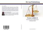 Couverture du livre « Protais lumbu iii » de Lumbu Maloba Ndiba P aux éditions Dictus