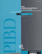 Couverture du livre « PIBD T.782 » de Pibd aux éditions Documentation Francaise