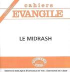 Couverture du livre « Cahiers Evangile supplément - numéro 82 Le midrash » de Ketterer Eliane aux éditions Cerf