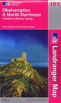 Couverture du livre « Okehampton » de  aux éditions Ordnance Survey