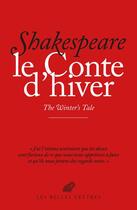 Couverture du livre « Conte d'hiver » de William Shakespeare aux éditions Belles Lettres