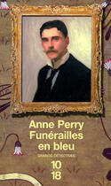 Couverture du livre « Funérailles en bleu » de Anne Perry aux éditions 12-21