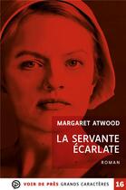 Couverture du livre « La servante écarlate » de Margaret Atwood aux éditions Voir De Pres