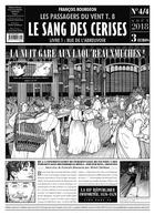 Couverture du livre « Les passagers du vent Tome 8 : le sang des cerises t.1 ; rue de l'abreuvoir ; journal 4/4 » de Francois Bourgeon aux éditions Delcourt