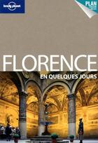 Couverture du livre « Florence en quelques jours (2e édition) » de Robert Landon aux éditions Lonely Planet France