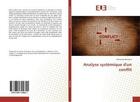 Couverture du livre « Analyse systemique d'un conflit » de Guedje Ludovic aux éditions Editions Universitaires Europeennes
